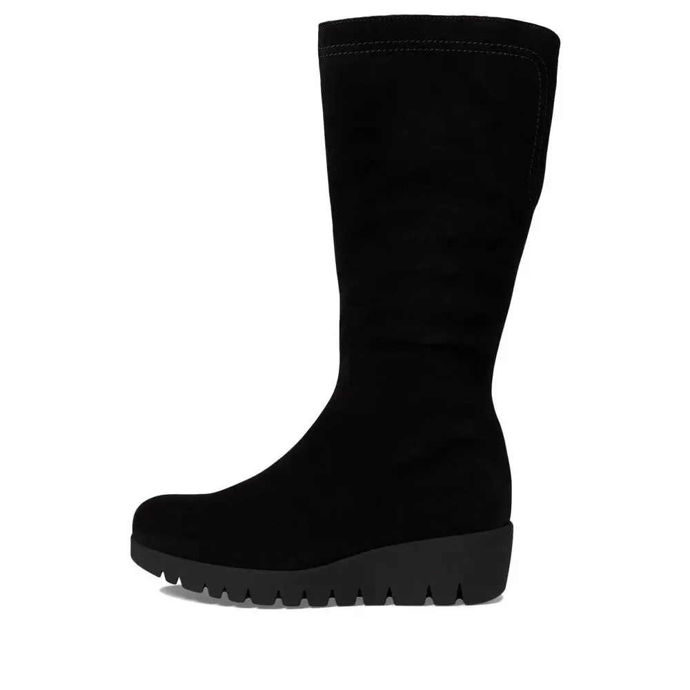 LA CANADIENNE TOVA BLACK SUEDE 7 M (B)